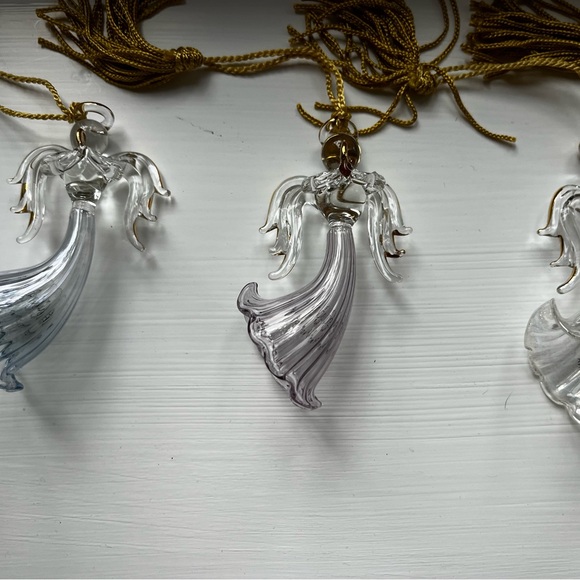 Lenox glass angel ornaments - Picture 5 of 5